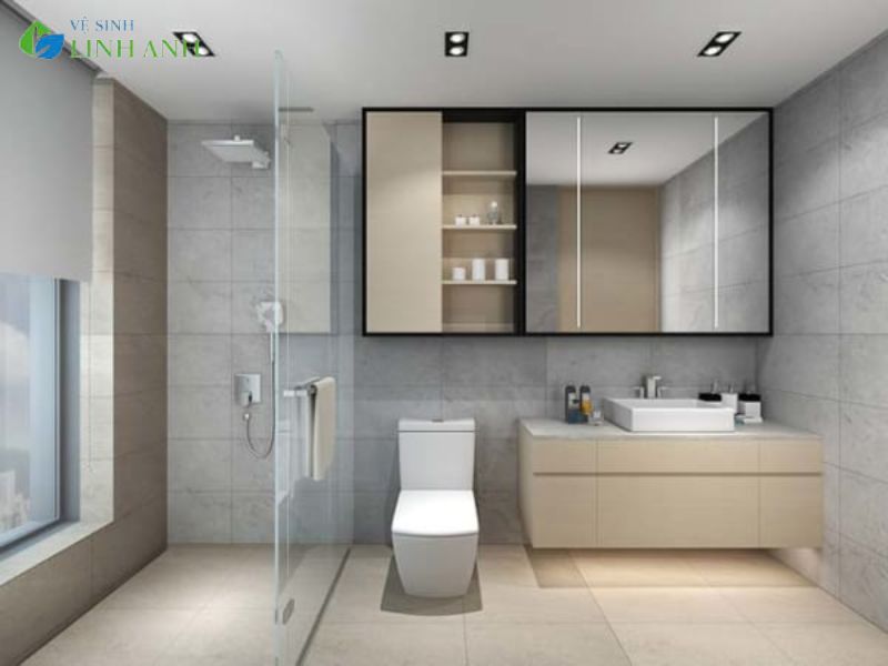 Hướng Dẫn Vệ Sinh Vách Kính Nhà Tắm Sạch Bong Không Tì Vết